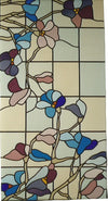 Flowery Decorative Stained Glass Window Frames